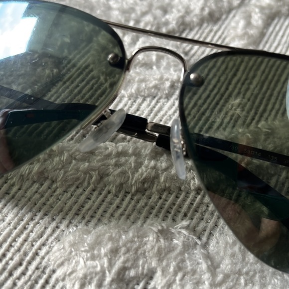 RAYBAN 3449 in silver and blue reflective aviators - Picture 7 of 11
